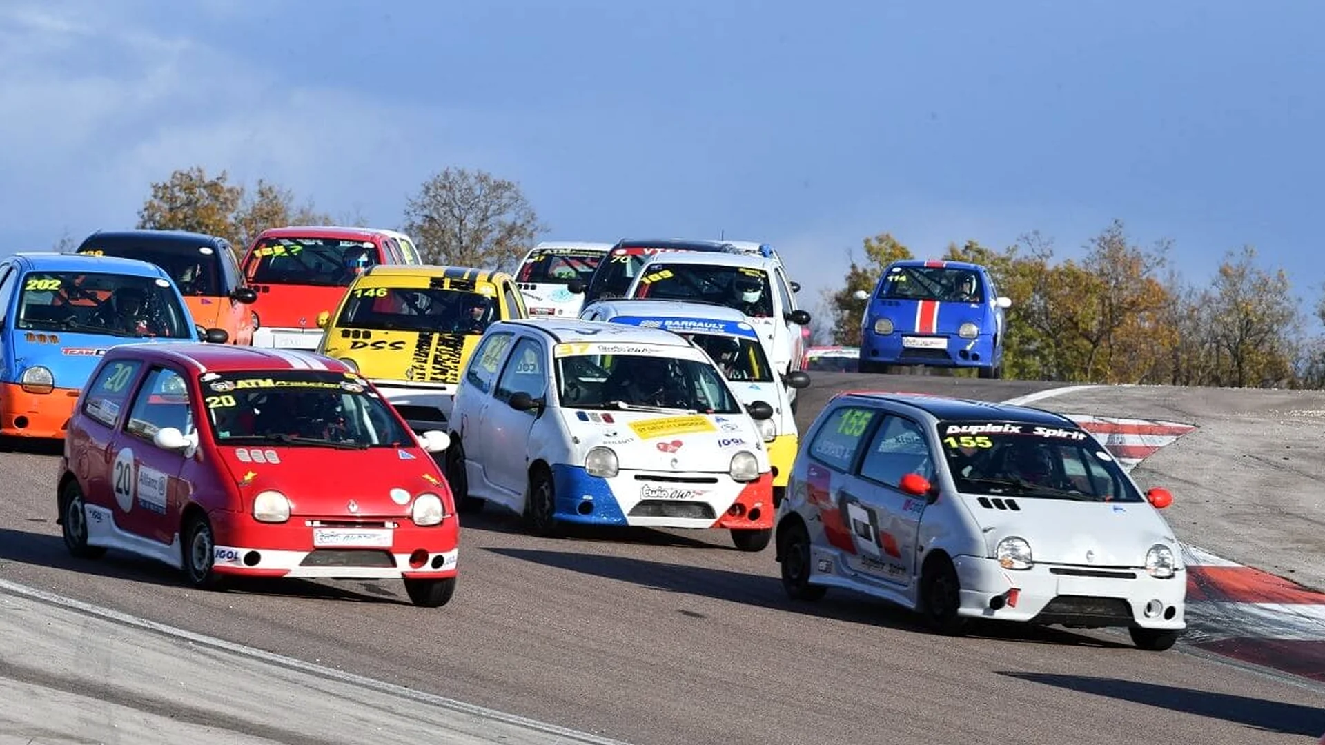 Twin'Cup sur le circuit de Dijon
